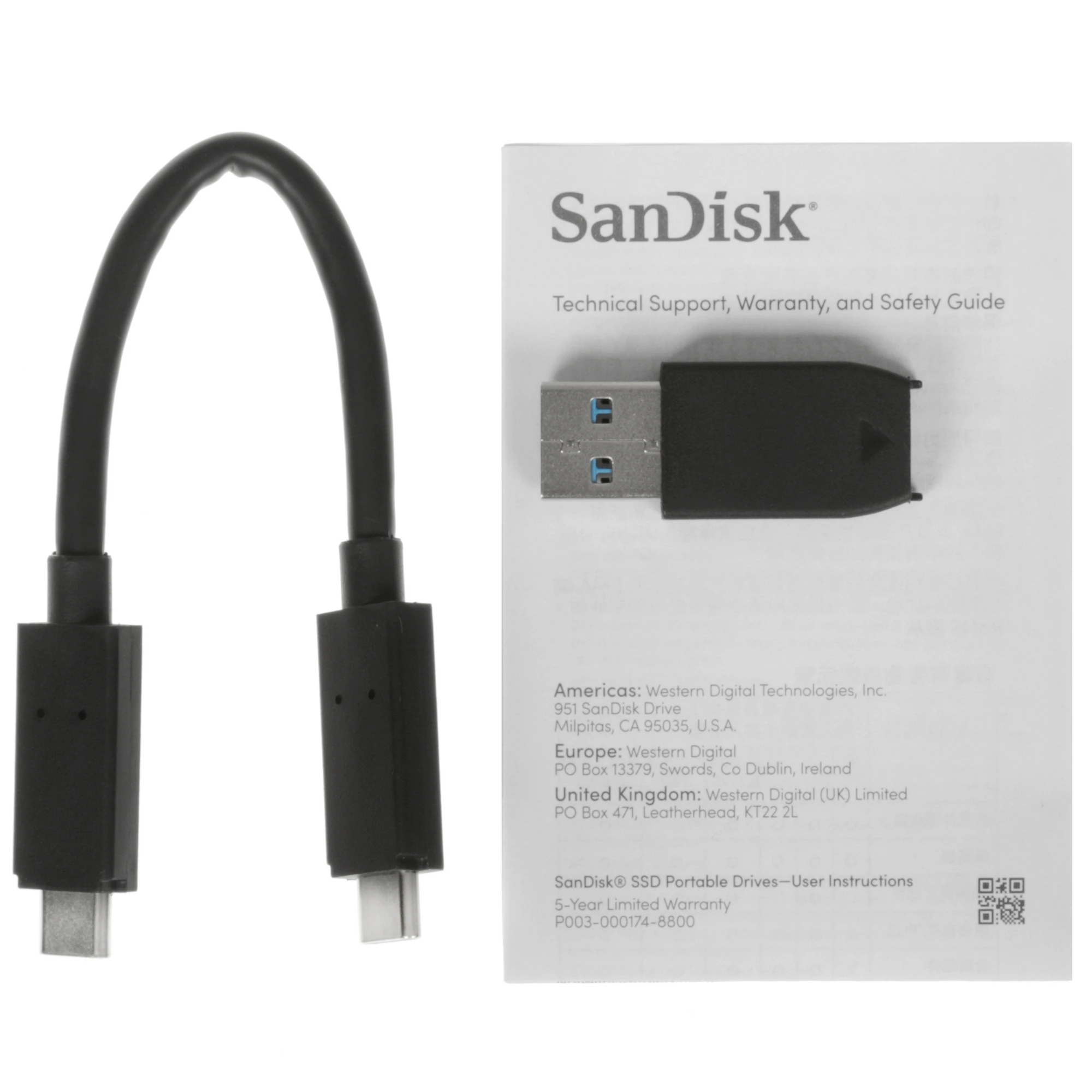 Внешний SSD SanDisk Extreme Portable V2 (SDSSDE61-1T00-G25), 1 Тб детальное изображение - 3