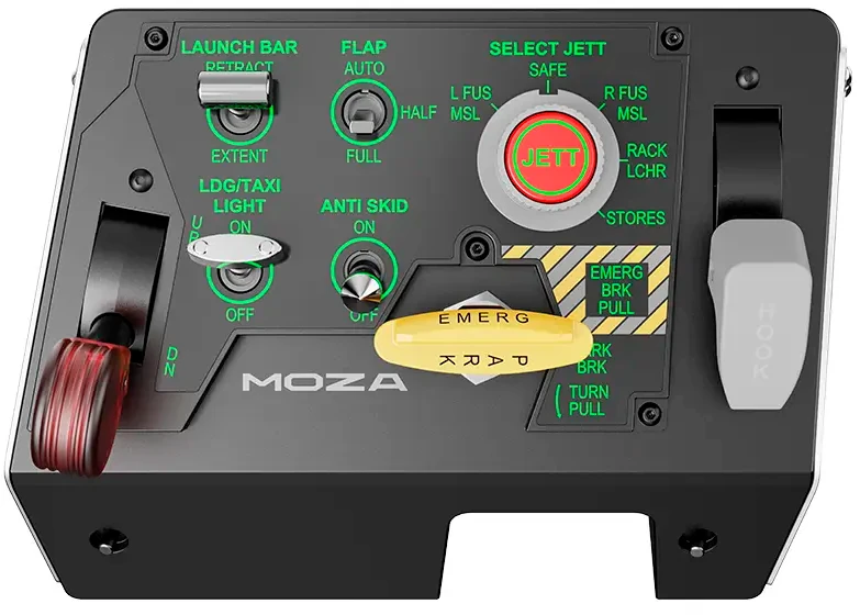 Панель для авиасимуляторов MOZA MTLP Take-off Landing Panel, Черный детальное изображение - 1