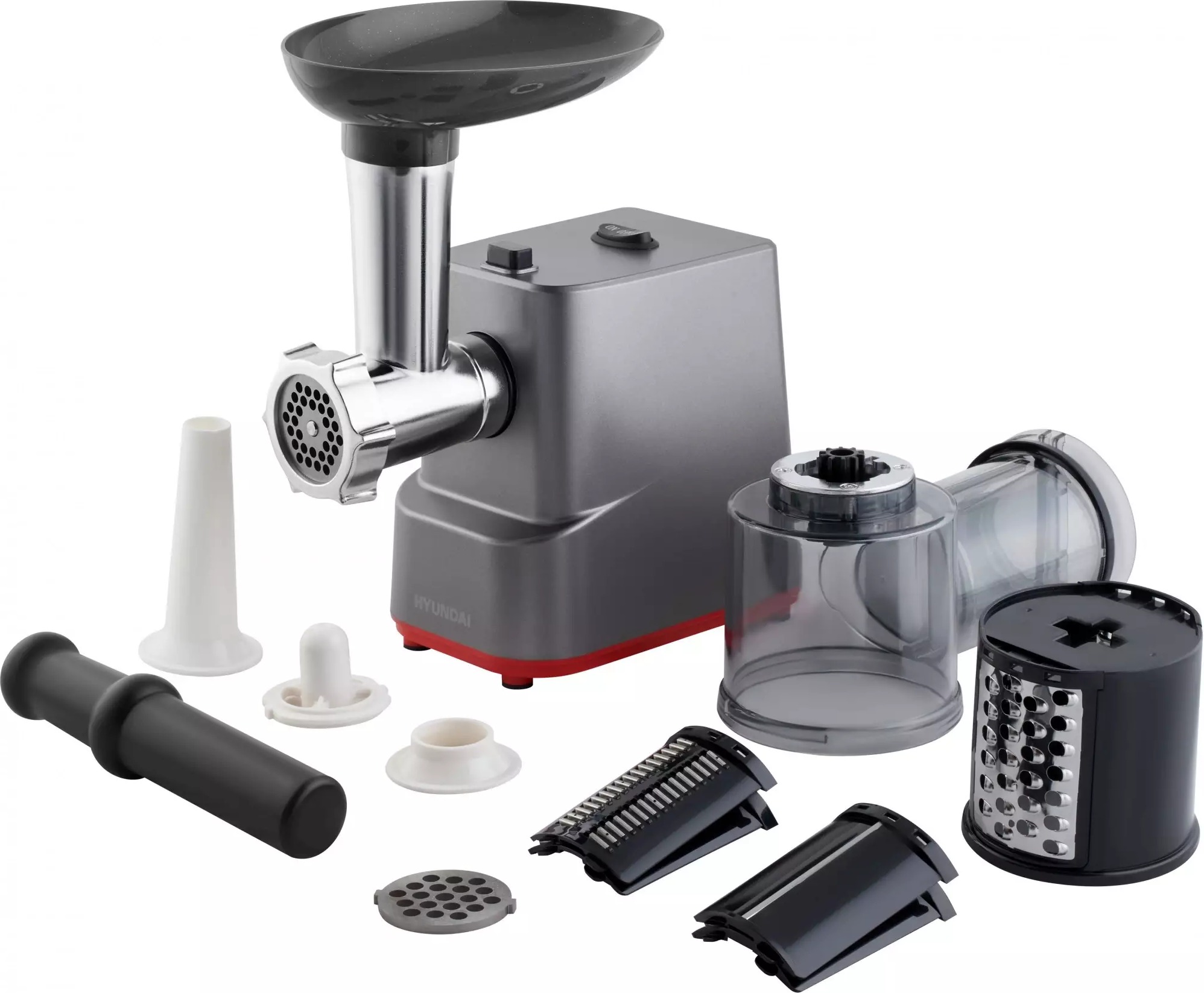 Мясорубка Hyundai HY-MG3144, Графит детальное изображение - 10