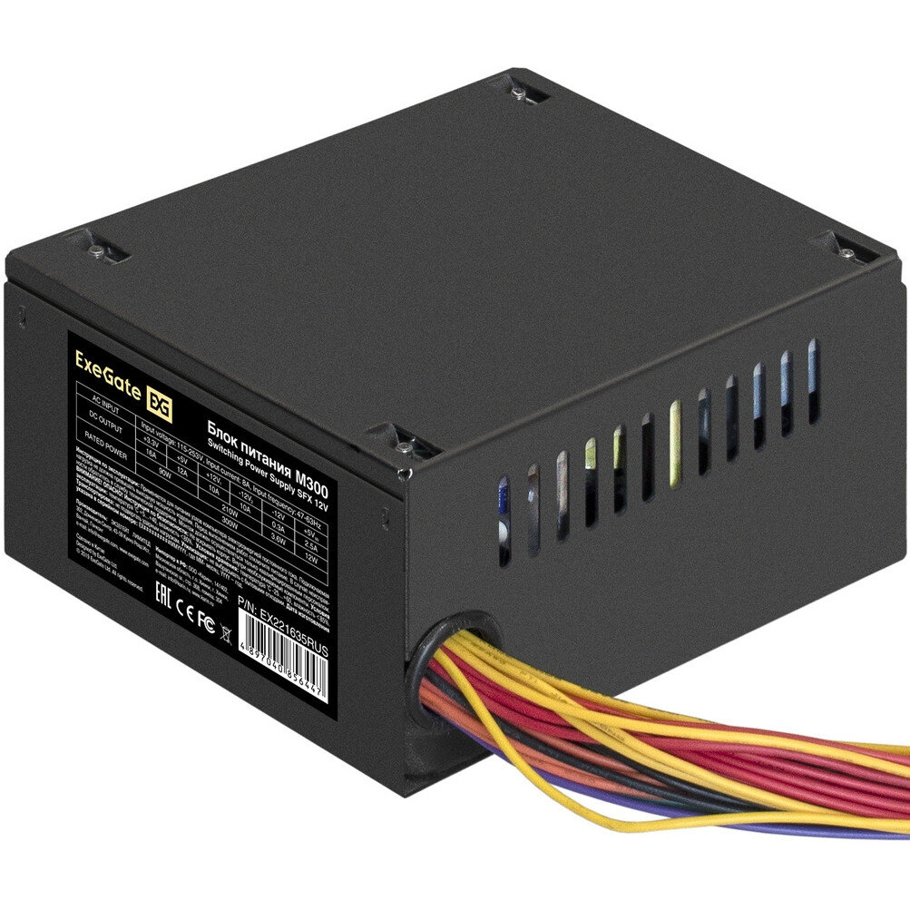 Блок питания ExeGate M300 OEM, 300 Вт детальное изображение - 1