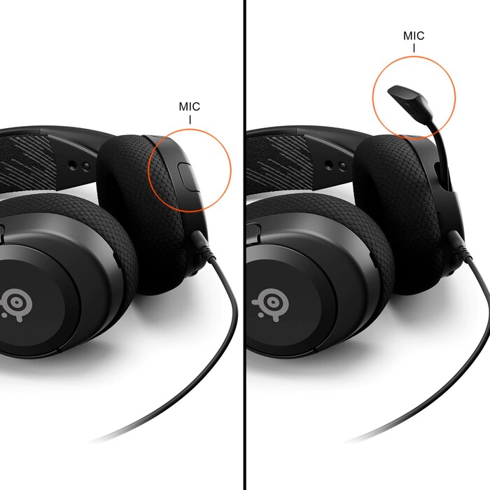 Проводные наушники SteelSeries Arctis Nova 1, Черный №3
