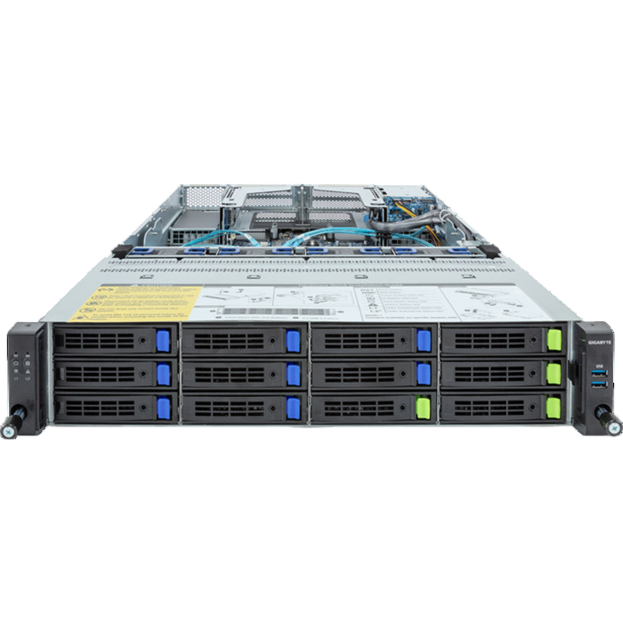 Серверная платформа Gigabyte R283-S90-AAJ1, 2000 Вт детальное изображение - 2