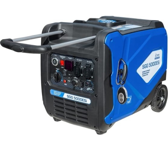 Генератор бензиновый ТСС SGG 5000ESi 060053, 5 кВт, Синий детальное изображение - 2