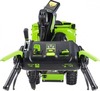 Снегоуборщик аккумуляторный Greenworks GD82ST56, без АКБ и ЗУ 2602807, 82 В, 4800 Вт, Зеленый/Черный вариант - 4