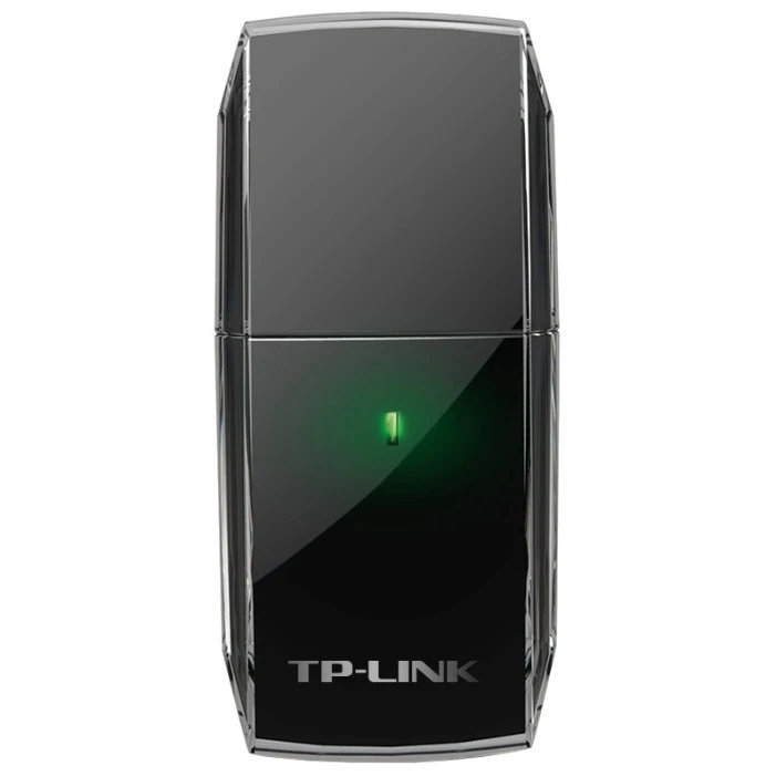 Wi-Fi адаптер TP-Link Archer T2U, Wi-Fi 5, Черный детальное изображение - 1