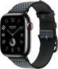 Смарт-часы Apple Watch Hermes Series 9 Denim/Noir, 41 мм, Синий, Toile H Single Tour вариант - 1