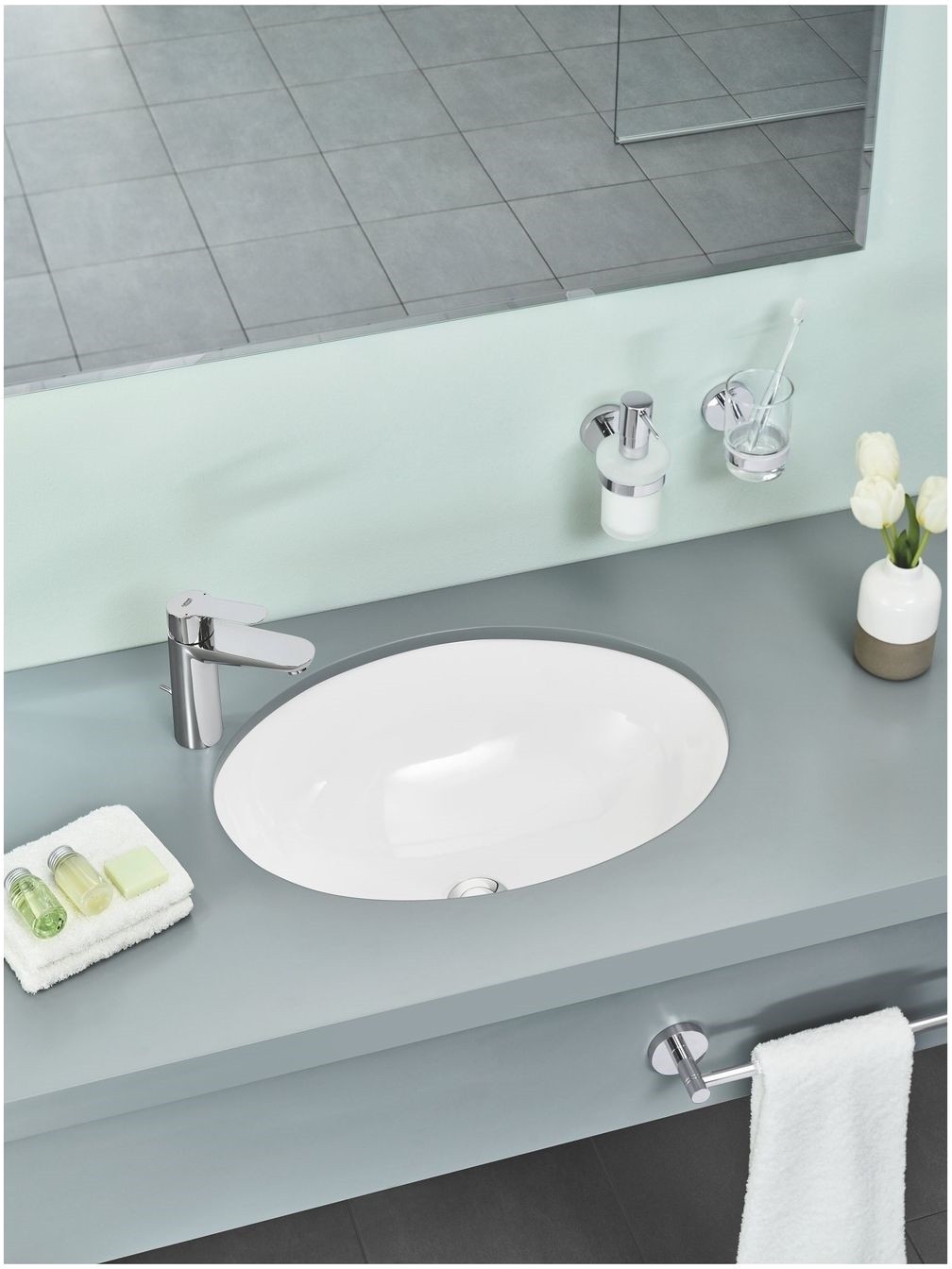Умывальник Grohe Bau 39423000  детальное изображение - 4