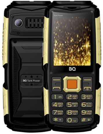 Мобильный телефон BQ 2430 Tank Power, 32 Мб, Черный/Серебристый, Dual micro-SIM детальное изображение - 5
