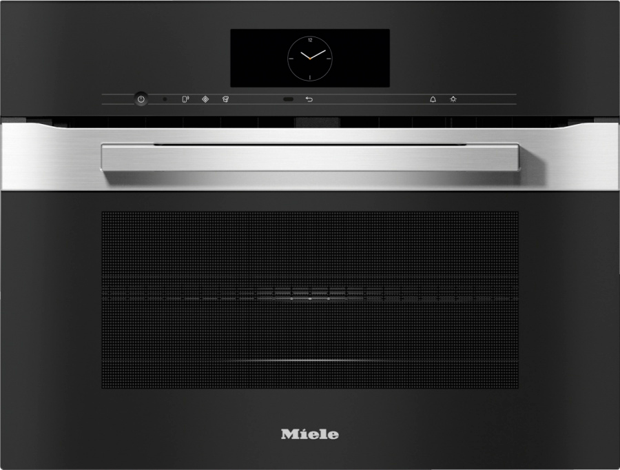Духовой шкаф с СВЧ Miele H7840BM OBSW, Черный обсидиан детальное изображение - 2