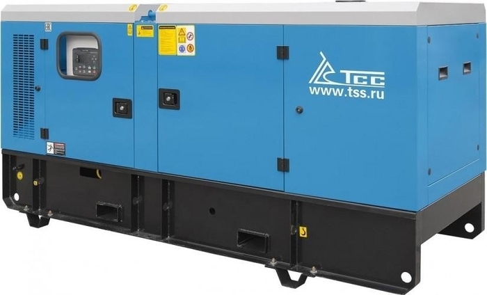 Генератор дизельный ТСС АД-60С-Т400-1РКМ19 (TTD 83TS ST) 036758, в кожухе, 60 кВт, Синий №1