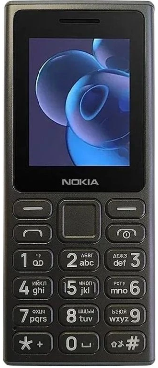 Мобильный телефон Nokia 125 (2024) TA-1655, 4 Мб, Черный, Dual micro-SIM детальное изображение - 2