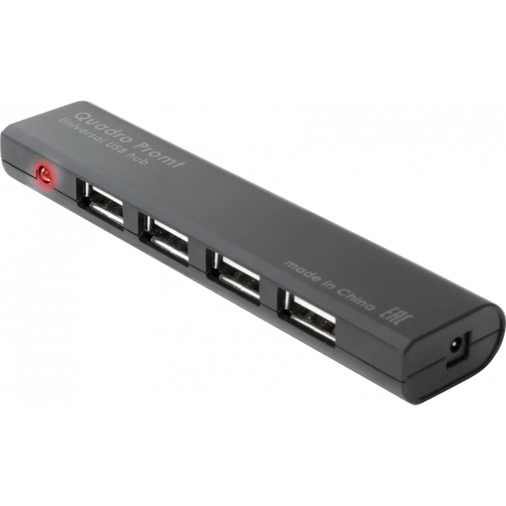 USB-концентратор Defender QUADRO Promt, Черный детальное изображение - 2