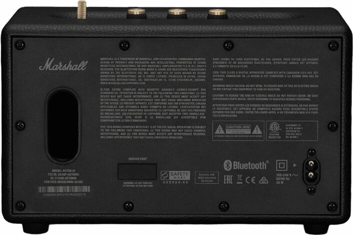 Портативная акустика Marshall Acton III, Черный детальное изображение - 4