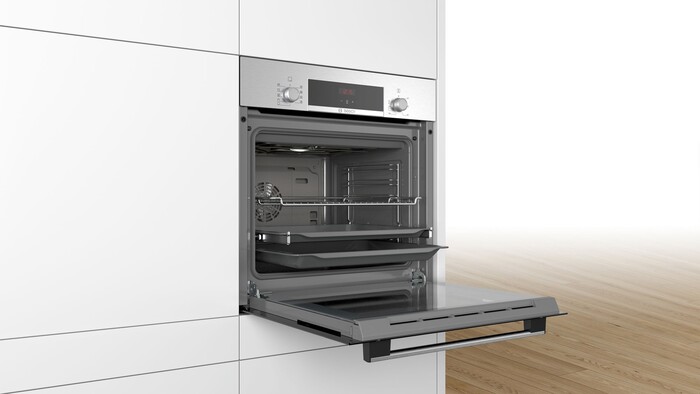 Духовой шкаф Bosch HBF 534ES0Q, серый №4