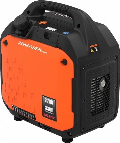 Генератор бензиновый ZONGSHEN BQH 3300 1T90DFQ33, 2.7 кВт, Оранжевый детальное изображение - 2