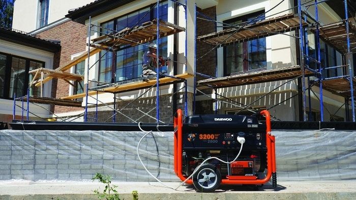 Генератор бензиновый DAEWOO GDA 3500E, 2.8 кВт, Оранжевый №3