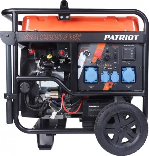 Генератор бензиновый PATRIOT GRA 12000 AWS 472102210, 11 кВт, Оранжевый детальное изображение - 6