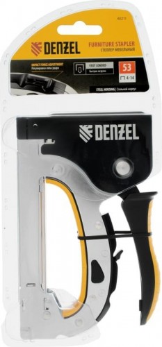 Скобозабиватель ручной DENZEL тип 53, 4-14 мм, стальной корпус 40211 детальное изображение - 7