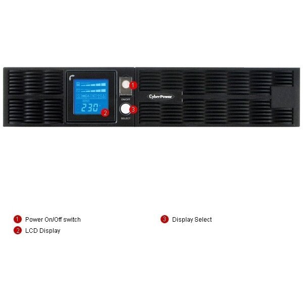 ИБП CyberPower PR1000ELCDRT2UA детальное изображение - 4