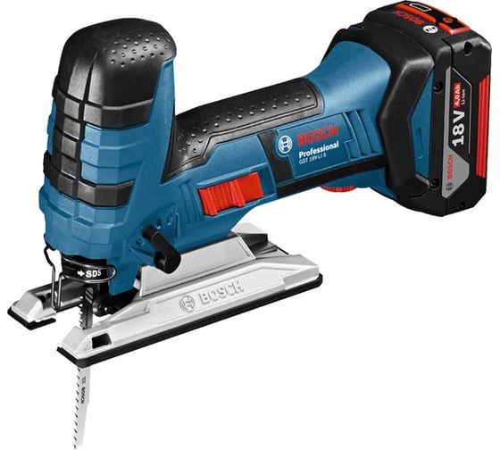 Аккумуляторная лобзиковая пила Bosch GST 18 V-LI S 0.601.5A5.104, 18В, 23 мм, 180 Вт детальное изображение - 1