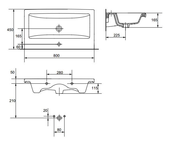 Умывальник  детальное изображение - 3