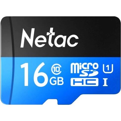 Карта памяти Netac P500 Standard MicroSD (NT02P500STN-016G-S), 16 Гб детальное изображение - 1
