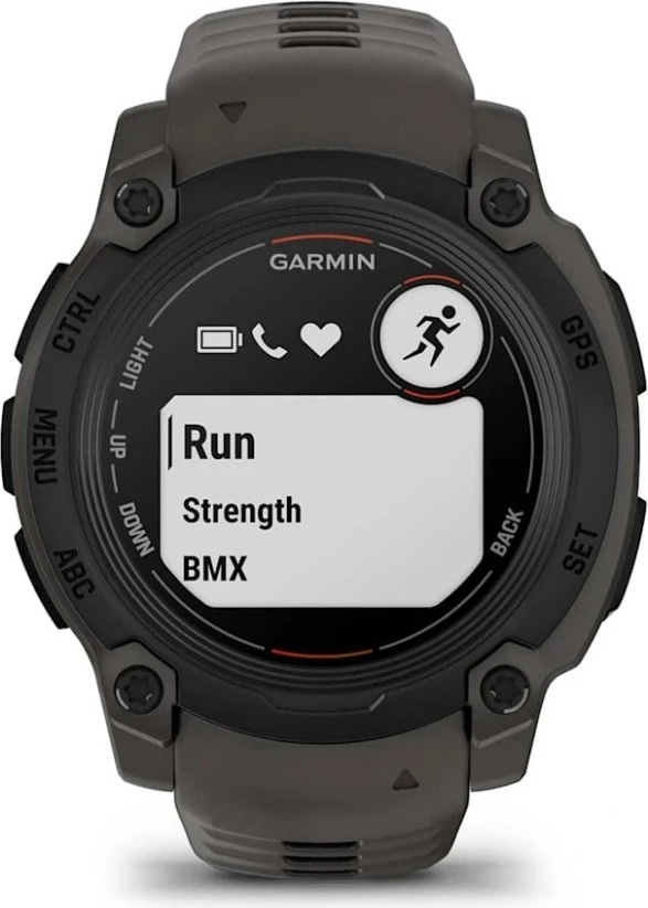 Смарт-часы Garmin Instinct E, 40 мм, Черный с угольно-черным ремешком детальное изображение - 2
