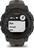 Смарт-часы Garmin Instinct E, 40 мм, Черный с угольно-черным ремешком вариант - 2