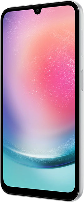 Смартфон Samsung Galaxy A24 6/128 ГБ, Серебристый, Dual nano SIM детальное изображение - 4