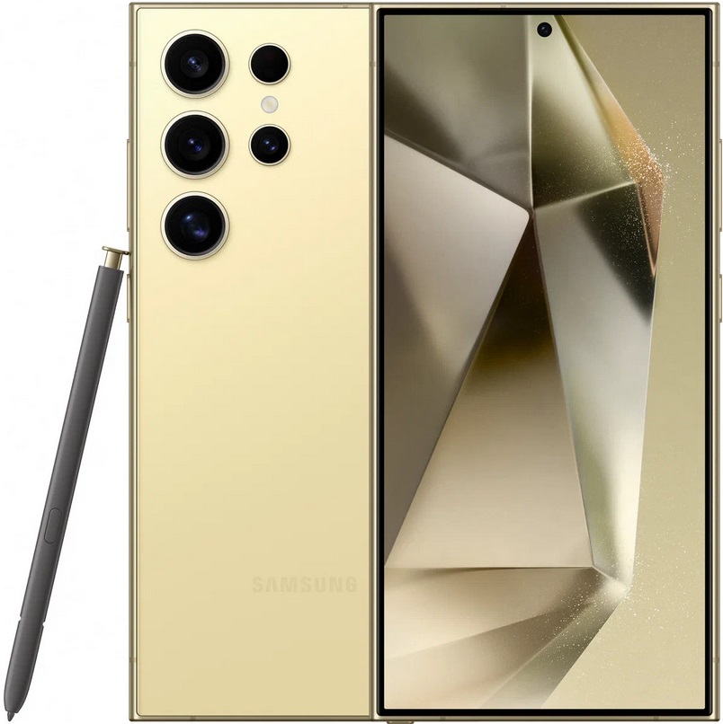 Смартфон Samsung Galaxy S24 Ultra 256 ГБ, Желтый титан, Dual nano SIM + eSIM детальное изображение - 8