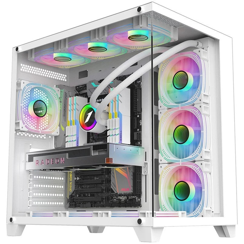 Корпус 1STPLAYER MEGAVIEW MV8-TP, Белый детальное изображение - 5