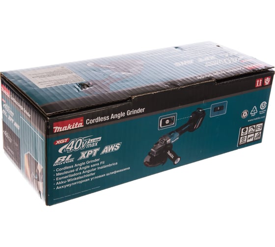Угловая шлифмашина Makita XGT GA005GZ, 125 мм, 8500 об/мин детальное изображение - 13