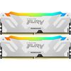 Оперативная память Kingston Fury Renegade White RGB DDR5 8000MHz, KF580C38RWAK2-32, 2x16 Гб KIT, 32 Гб вариант - 1