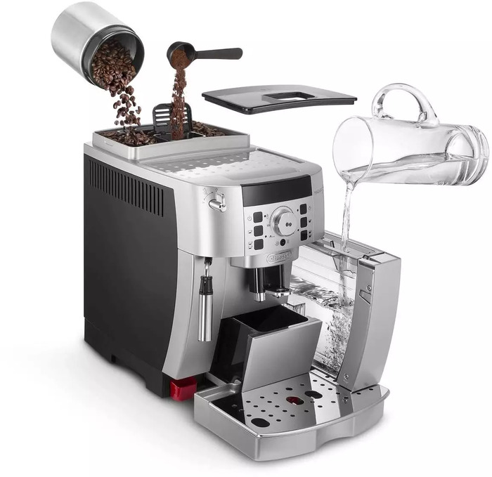 Кофемашина Delonghi Magnifica ECAM22.110.SB, Серебряный №3