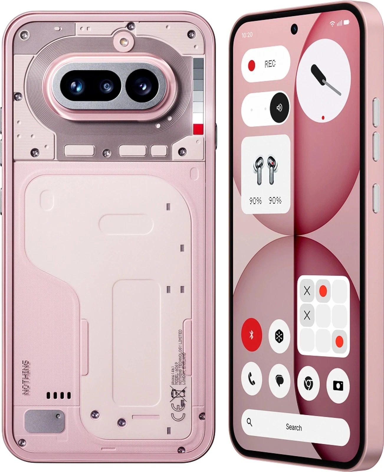 Смартфон Nothing Phone (4a) 8/128 Гб, Розовый, Dual nano SIM детальное изображение - 3