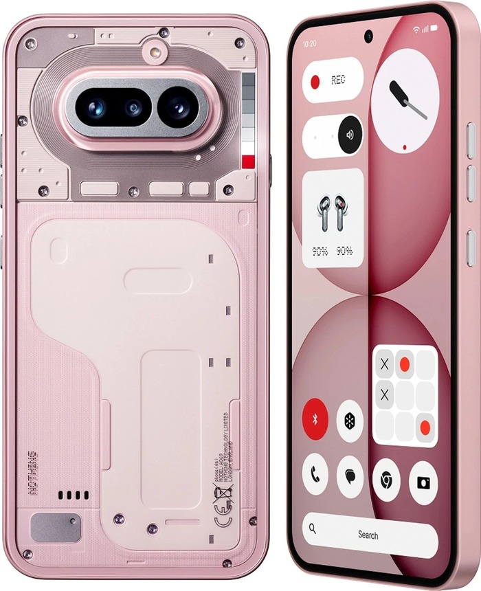 Смартфон Nothing Phone (4a) 8/128 Гб, Розовый, Dual nano SIM №3