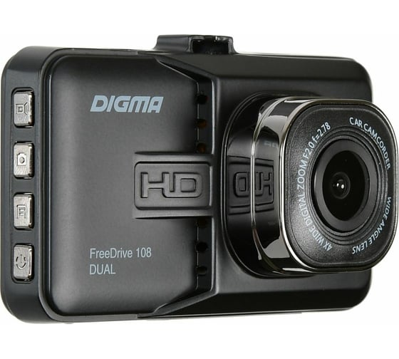 Видеорегистратор DIGMA FreeDrive 108 DUAL, 2-х канальный, 1920x1080 Full HD dpi, MicroSD, 32 ГБ, Черный детальное изображение - 9