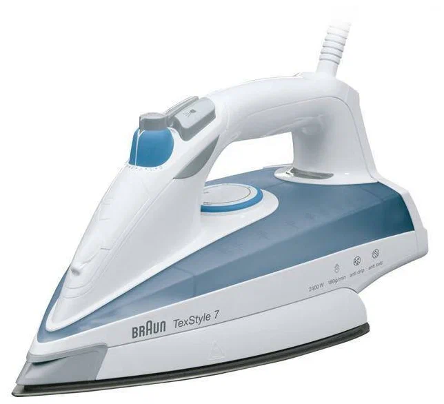 Утюг Braun TexStyle 7 SI 725, Голубой детальное изображение - 1