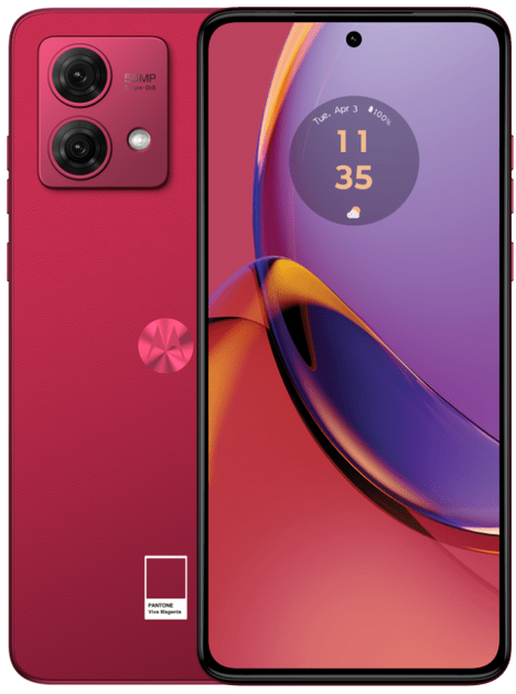 Смартфон Motorola Moto G84 256 Гб, Красный, Dual nano SIM детальное изображение - 1