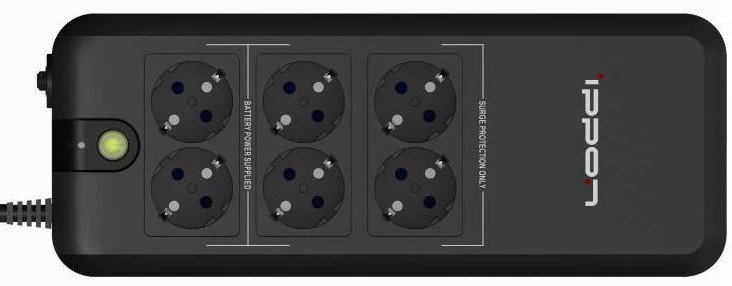 ИБП Ippon Back Verso 600 New детальное изображение - 2