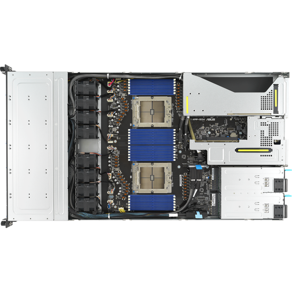 Серверная платформа ASUS RS700A-E12-RS12U, 2600 Вт детальное изображение - 5