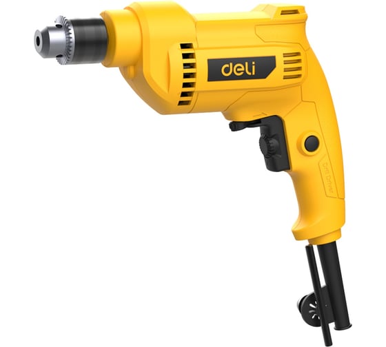 Дрель сетевая DELI DL-DZ10-E3 (ключевой патрон 10 мм, 3300 об/мин, картон) 202427, 500 Вт детальное изображение - 3