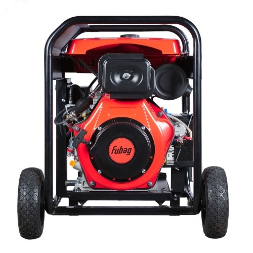 Генератор дизельный с воздушным охлаждением FUBAG DS 8000 DA ES 646236, открытый, 7.5 кВт, Красный детальное изображение - 3