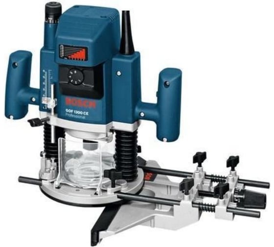 Фрезер Bosch GOF 1300 CE 0.601.613.608, 1300 Вт, Голубой детальное изображение - 1