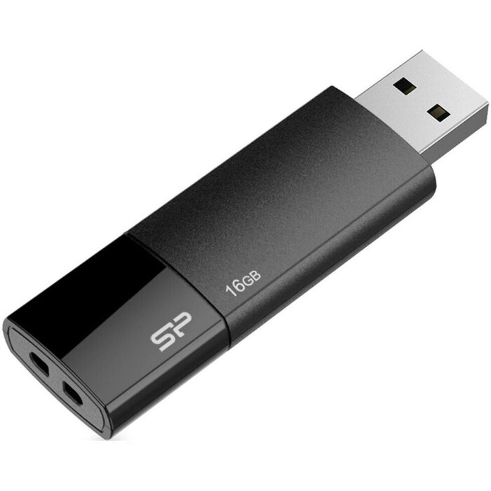 USB Flash накопитель Silicon Power Ultima U05 (SP016 ГБUF2U05V1K) 16 ГБ, черный №2