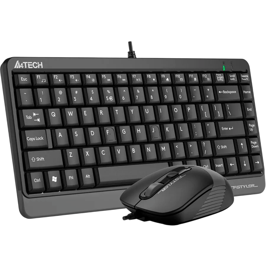 Клавиатура + мышь A4Tech Fstyler F1110, Черный детальное изображение - 2