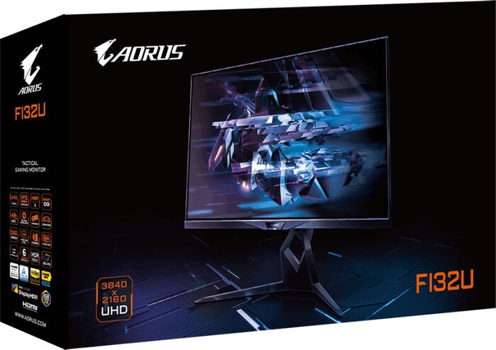 Монитор Gigabyte Aorus FI32U, 31,5