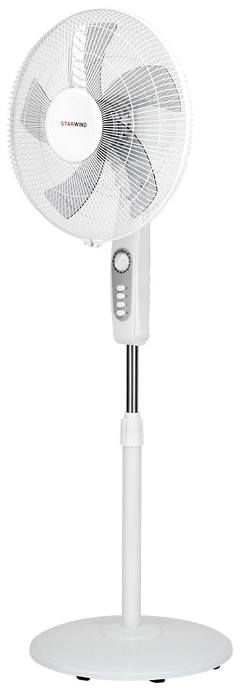 Вентилятор напольный Starwind SAF1251, 50 Вт, Белый детальное изображение - 2