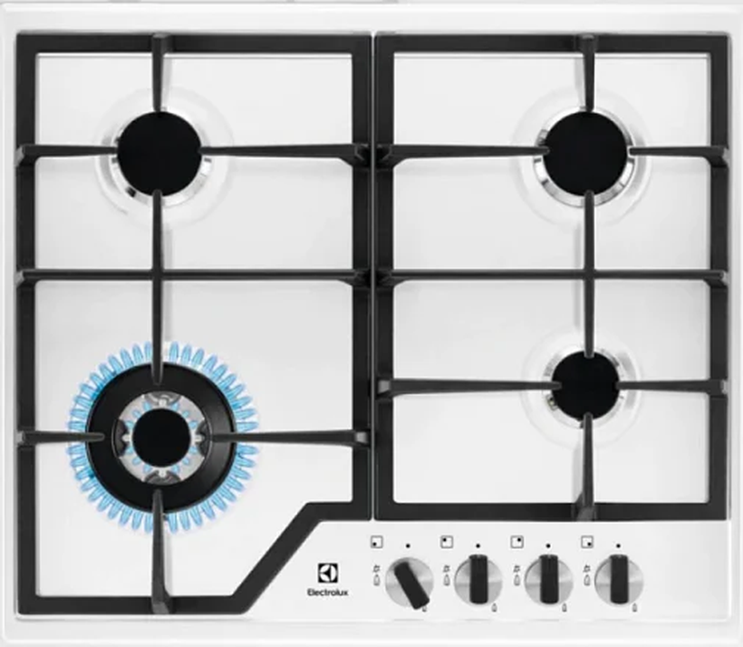 Газовая варочная панель Electrolux GRE 363 MB, Черный детальное изображение - 1