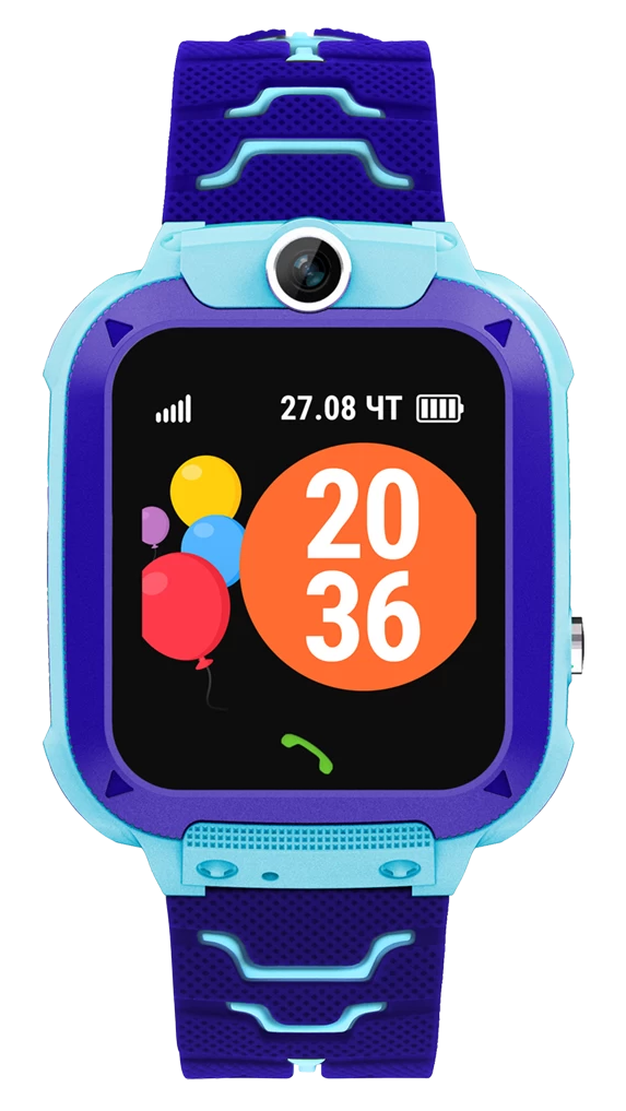 Детские умные часы Geozon Kid, 42 мм, Синий детальное изображение - 2